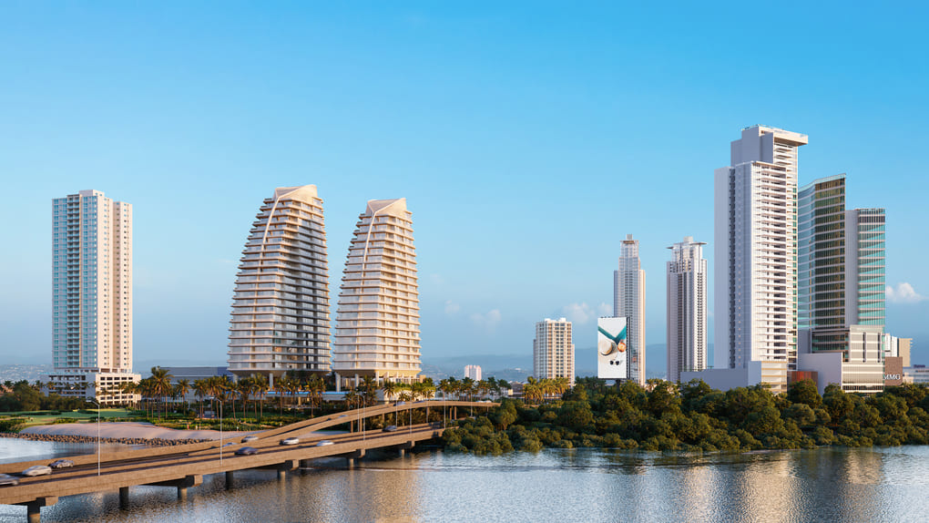 Proyectos de apartamentos en Panamá frente al mar para inversores de Honduras